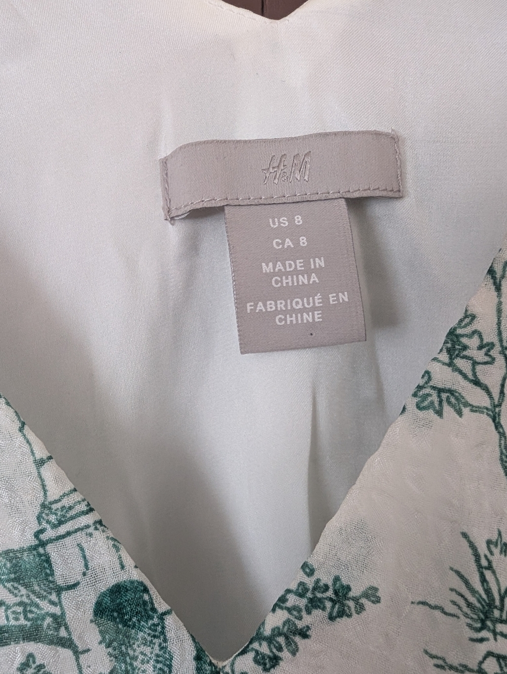 H&M - Gauzy Floral Print Maxi dress - Size 8 - Picture 2 of 7